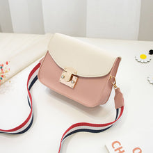Load image into Gallery viewer, pink &amp; white bag